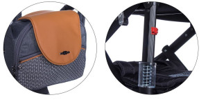 Коляска универсальная Adamex Vicco Carmel & Grey 2 в 1